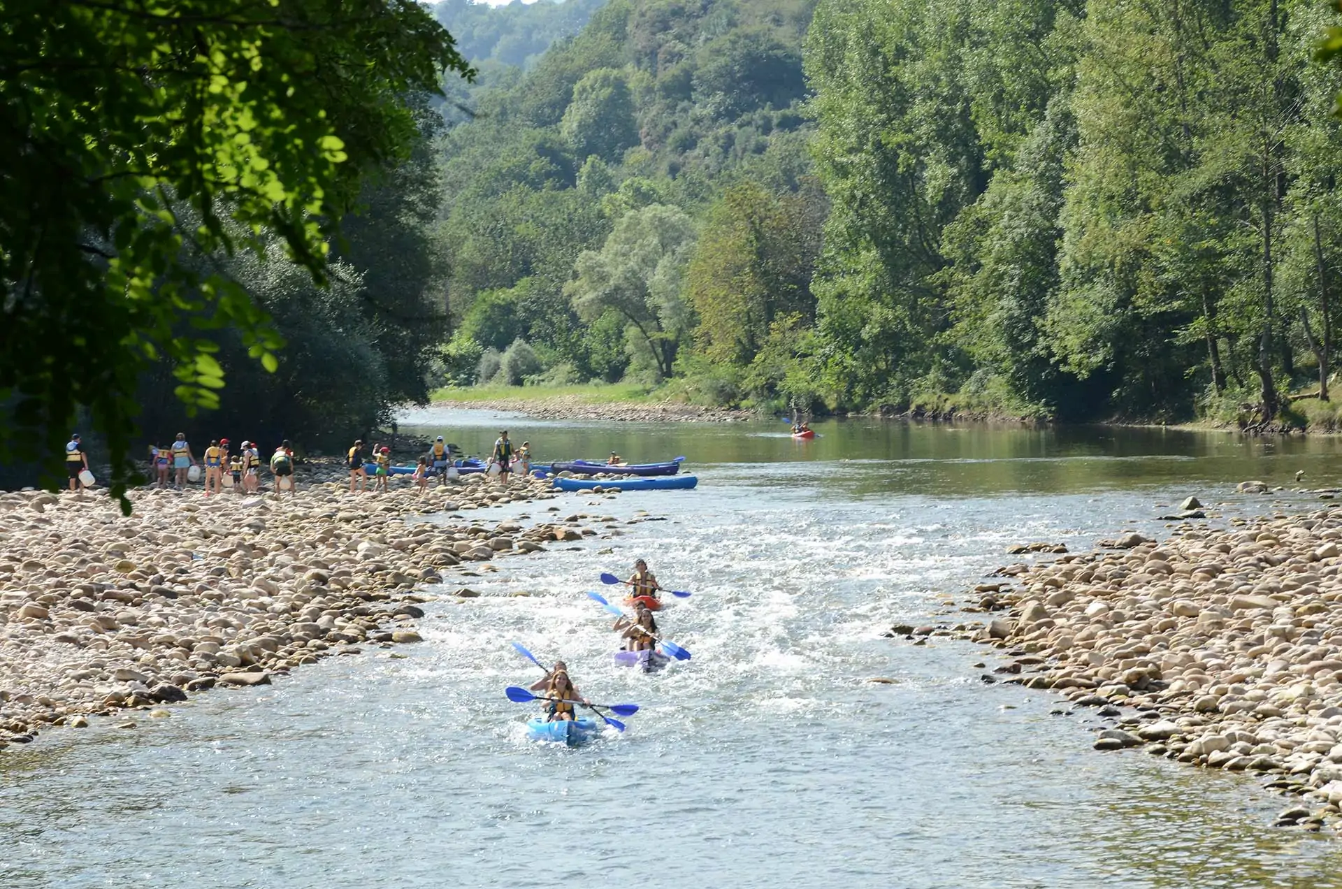 Descenso del Sella en Arriondas - Cangas de Onís