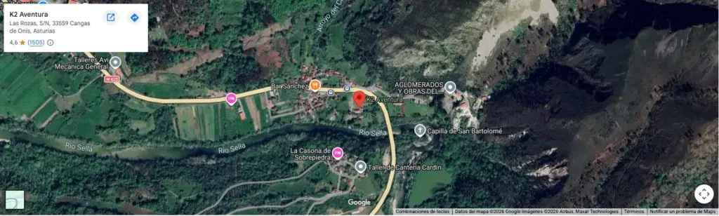 Descenso del Sella en Arriondas - Cangas de Onís